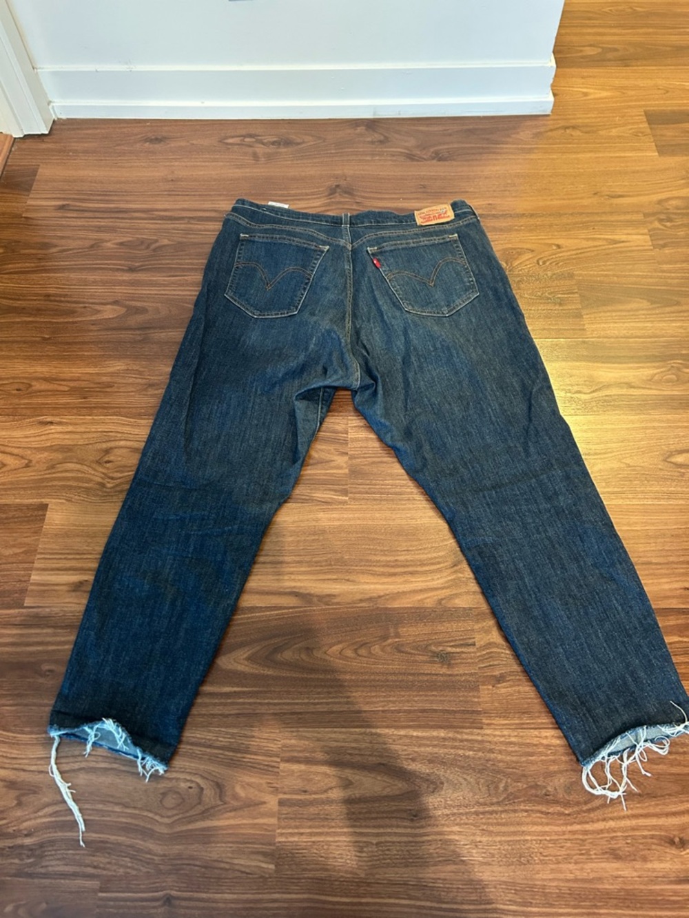 Levi's Dark Blue Wedgie Skinny Women's Jeans